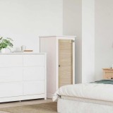 vidaXL Ușă de Dulap natural 140.5 x 2.1 x 49.5 cm Lemn masiv de pin