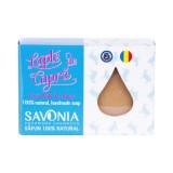 Sapun Natural Lapte de Capra si Miere, 90g, Savonia