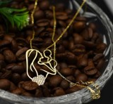 Colier din argint Happy Mom Gold Arg153E, Argintboutique