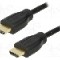 Cablu HDMI - HDMI, din ambele par&amp;#355;i, HDMI mufa, 3m, negru, LOGILINK - CH0038