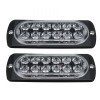 Set 2 Stroboscoape , 12 leduri cu lumina portocalie