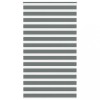 Jaluzea tip zebra gri &icirc;nchis lățime țesătură 115,9 cm poliester
