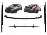 Pachet Exterior Aero compatibil cu Mercedes E-Class E63 W213 S213 (2016-2019) Negru Lucios CBMBW213EX