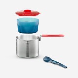 Set de gătit din inox trekking 1 persoană MT500