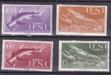 Ifni 1954 fauna marina MI 147-150 MNH