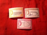 Serie mica Ascension colonie britanica 1956 Regina Elisabeta , Motive locale, 3 valori
