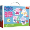 PUZZLE BABY CLASIC SIMPATICA PEPPA PIG 18 PIESE SuperHeroes ToysZone, Trefl