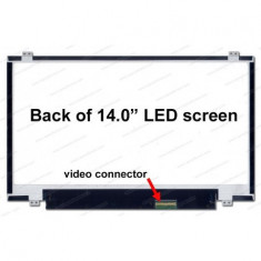 Display laptop refurbished 14.0&amp;quot; LED HD cod N140BGE-LAA Garantie 12 luni foto