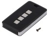 Carcasa Pilot TEKO REMO-TEK 4 Butoane cu Compartiment Baterie Negru 39x71x11mm