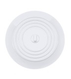 Capac din Cauciuc pentru Protectie Anti Gandaci si Mirosuri Neplacute, pentru Scurgere Sifon Pardoseala Baie sau Bucatarie, Alb, CBD CORAL BEST DEALS