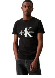 Cumpara ieftin Tricou cu maneca scurta barbati Calvin Klein Core Monologo Slim Tee J30J320935, negru, S - OUTLET
