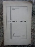 Studii literare - George Marinescu