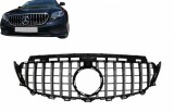 Grila centrala Mercedes E-Class W213/S213/C238/A238 Panamericana negru crom cu camera 360