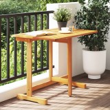 Cumpara ieftin Masă de balcon pliabilă, 90x60x72 cm, lemn masiv de acacia