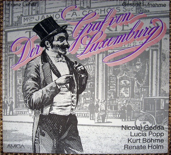 Vinil 2XLP Franz Leh&aacute;r, Lucia Popp &ndash; Der Graf Von Luxemburg (VG++)