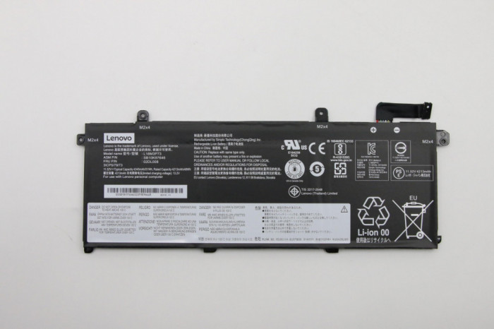 Baterie Laptop, Lenovo, ThinkPad T490 Type 20N2, 20N3, 20Q9, 20QH, 20RY, 20RX, 3ICP5/79/73, SB10K97646, L18M3P73, 11.52V, 4380mAh, 51Wh