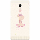 Husa silicon pentru Xiaomi Redmi Note 5A Prime, Giraffe Cute