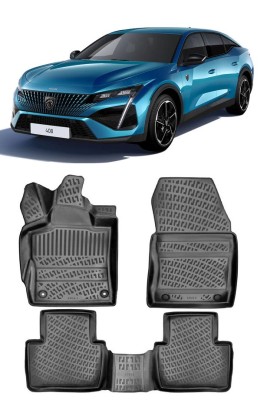 Set Covorase Auto Cauciuc Umbrella Pentru Peugeot 408 (2023-2024) foto