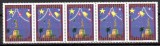 NOUA CALEDONIE 1994, Craciun, serie neuzată, MNH