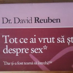 Tot ce ai vrut sa stii despre sex, dar ti-a fost teama sa intrebi- David Reuben