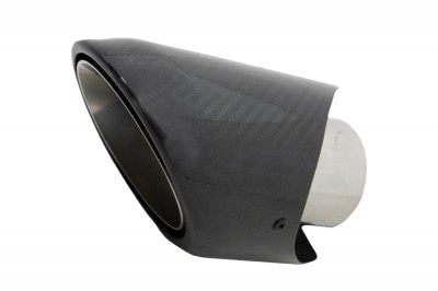Toba Ornament Sistem de evacuare Carbon Fiber Finisaj Lucios Inlet 6.2cm Performance AutoTuning foto