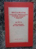 Declaratia consfatuirii reprezentantilor partidelor comuniste București 1960