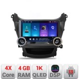 Navigatie Hyundai Elantra 2013-2015 Kit-359 Edotec 4+64 10.5 inch Incell 1K android Wifi 5Ghz gps internet Q CarStore Technology