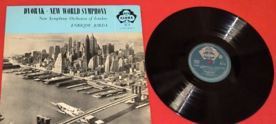 VINIL DE COLECTIE AN 1958 DVORAK . New Symphony Orchestra Of London*, Enrique Jorda* foto