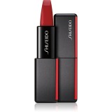Shiseido ModernMatte Powder Lipstick Ruj mat cu pulbere culoare 516 Exotic Red (Scarlet Red) 4 g