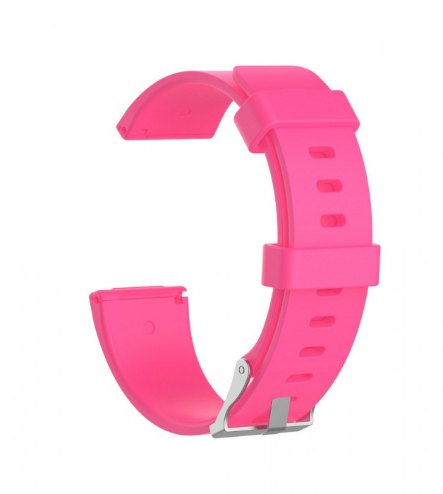 Brățară silicon pentru Fitbit Versa-Mărime L-Culoare Roz