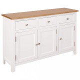 Cumpara ieftin Dulap, 110x33,5x70 cm, lemn masiv de stejar