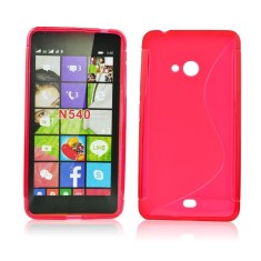 Husa Pentru MICROSOFT Lumia 435 / 532 - Luxury Flow TSS, Rosu