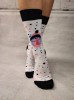 STK462-2 Sosete medii din bumbac ultrasox model pinguin