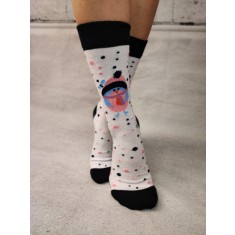 STK462-2 Sosete medii din bumbac ultrasox model pinguin