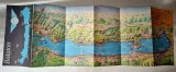 BALATON 1973, vintage touristic IBUSZ leaflet, pliant turistic pentru colectionari (limba maghiara)