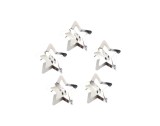 Set 10 Agrafe Par Copii, Stelute Argintii, Accesorii Moda, Clame Rezistente