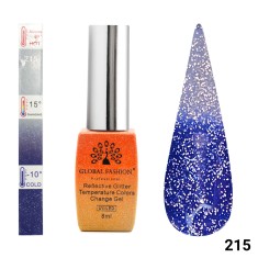 Oja semipermanenta termica, Temperature Color Change Disco 8ml, 215