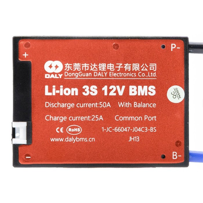 BMS 3S 12V 50A