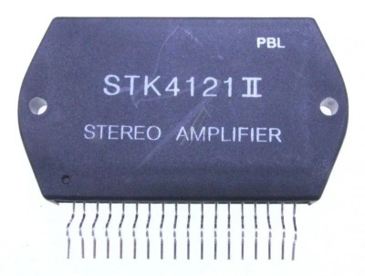 STK4121II C.I. 2X15W POW.AMPL, 18PINI circuit integrat PMC/SAN foto