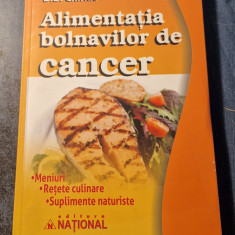 Alimentatia bolnavilor de cancer D. D. Chiriac