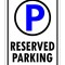 reserved parking