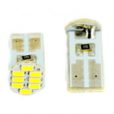 Bec Pozitie 8 Led SMD Lumina Rosie 12V ( Pret / Set ) TCT-5016