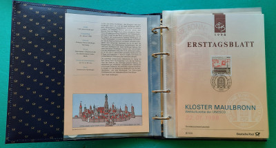 ERSTTAGBLATT 1998 Bonn - Colectie filatelica completa &amp;quot;Prima zi&amp;quot; - G 3866 foto