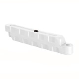 Cumpara ieftin Bariera modulara delimitare traseu karting, piste sau parcari, HDPE, umplere cu apa, anti-impact, rezistenta UV, interior exterior 110x30x35 cm, alb