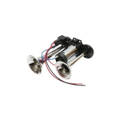 Claxon 2 trompete 12V cu compresor Breckner Germany Cod: BK79882 Automotive TrustedCars foto