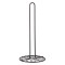 Suport hartie bucatarie, Metal, 29x13 cm, Negru