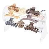 Organizator pentru Accesorii de Par, Flippy, Rotatie 360 Grade, din Plastic, 30 x 21 x 13 cm, Transparent