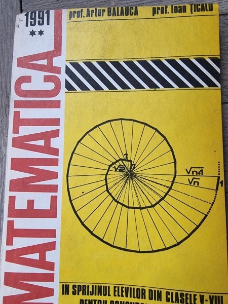 Matematica in sprijinul elevilor din clasele V-VIII - Artur Balauca vol.II