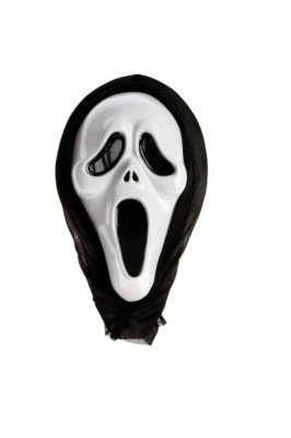 Mască facială Ghost, mărime universală, neagră foto
