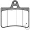Placute frana Citroen C5 1 (Dc), C5 2 (Rc), C5 3 Break (Td) SRLine parte montare : Punte spate